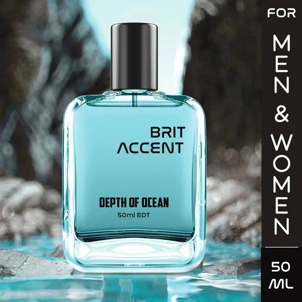 BRIT ACCENT |Depth of Ocean| Long-Lasting|Premium |Specially Currated for Unisex| Eau de Toilette  -  50 ml