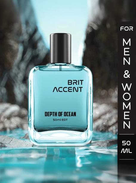 BRIT ACCENT |Depth of Ocean| Long-Lasting|Premium |Specially Currated for Unisex| Eau de Toilette - 50 ml