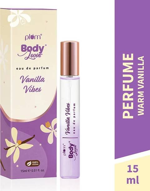 Plum BodyLovin' Vanilla Vibes | Long Lasting Vanilla Fragrance | Luxury Perfume | Eau de Parfum - 15 ml