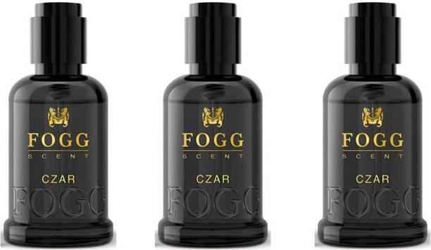 FOGG CZAR Eau De Parfum 15ml Set of 3 Eau de Parfum  -  45 ml