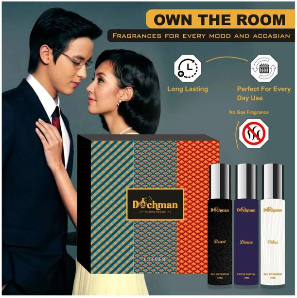 duchman luxury fresh perfume celebrity unisex 135ml eau de parfum 60 ml