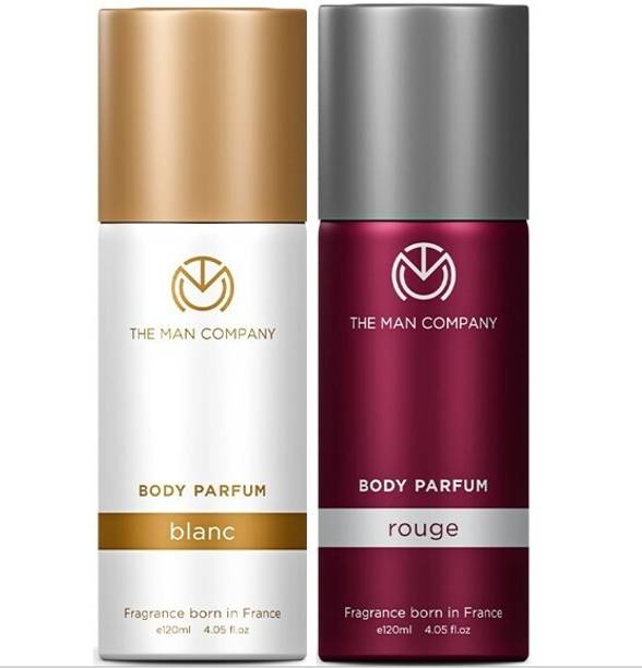 THE MAN COMPANY Blanc & Rouge Body Perfume Combo Set Perfume  -  240 ml