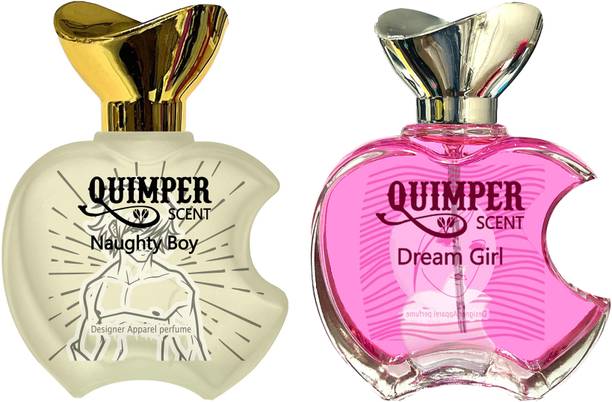 quimper Naughty Boy & Dream Girl 40ml Each Spray Perfume - 40 ml