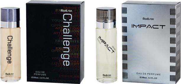 Rankson CHALLENGE & IMPACT - Intense Freshness Unisex Spray Perfume - 200 ml