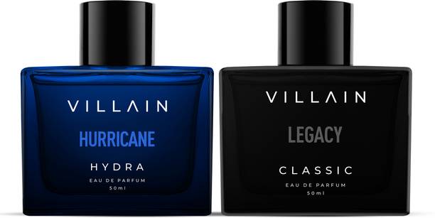 VILLAIN Bold Duo Combo Perfume Pack of 2 Eau de Parfum  -  50 ml