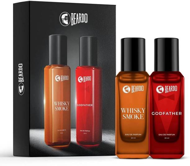 बियर्डो Godfather & Whisky Smoke EDP Perfume | Strong & Long Lasting | Fresh Fragrance Eau de Parfum  -  40 ml