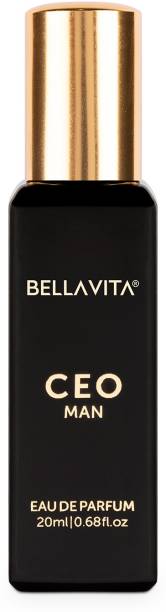 Bella vita organic CEO MAN Eau De Parfum For Men, Long Lasting Notes of Tonka, Agarwood & Ambergris Eau de Parfum  -  20 ml