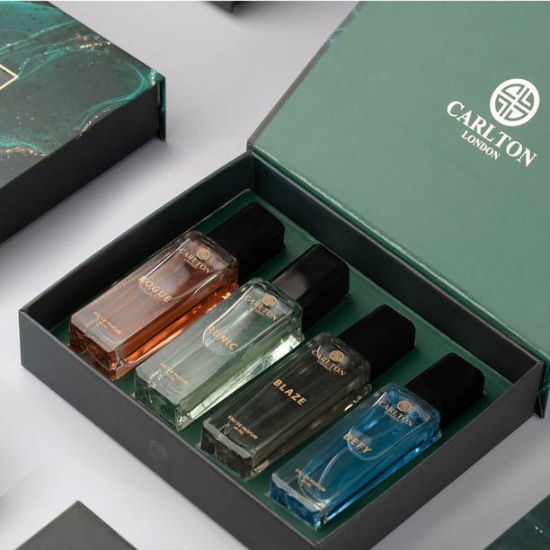 CARLTON LONDON Luxury Perfume Iconic Gift Set for Men Eau De Parfum 4X20 ML Eau de Parfum  -  80 ml