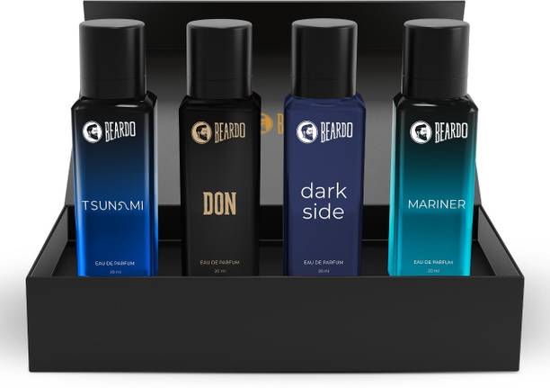 BEARDO Best Day Perfume Gift Set | Long Lasting | 4 x 20 ml Eau de Parfum  -  80 ml