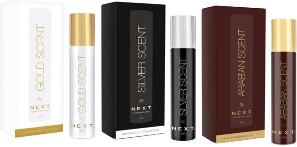 NEXT PREMIUM OUDH ARABIAN,GOLD & SILVER PERFUME Eau de Parfum  -  90 ml
