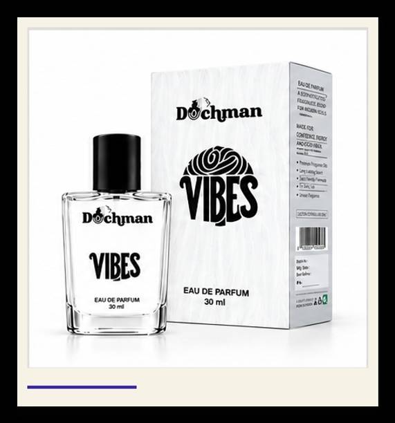 DUCHMAN Vibes 30ml Perfume - Polished Scent for Lunch Dates, Keepsake Gift Idea Eau de Parfum - 30 ml