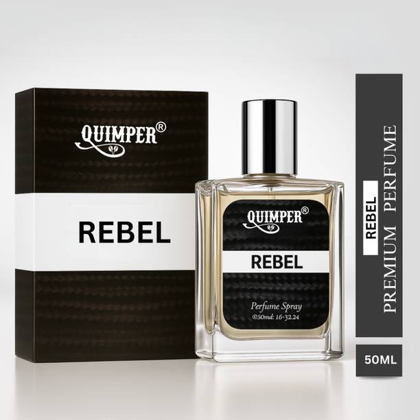 quimper Rebel Long-Lasting Bold & Spicy Fragrance Premium Everyday Spray Perfume - 30 ml