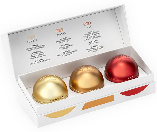 eze Pack of 3 Elevate Gift Set Luxury Perfume, Long Las...