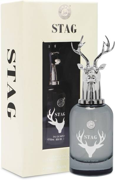 HUNAIN PERFUMES Stag Black Long Lasting Perfume Eau de Parfum  -  100 ml