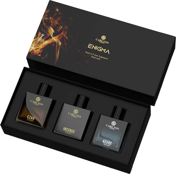 CARLTON LONDON Men ENIGMA Gift Set of 3-50ml each Eau de Parfum  -  150 ml