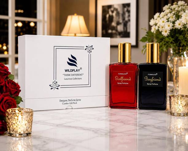 FORMLESS Gift Set Boyfriend & Girlfriend Combo pack of 2 Fragrance Spray Perfume  -  30 ml