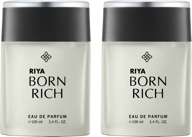 RIYA Born Rich Perfume 100ML Each Pack of 2 (For Men & Women) Eau de Parfum  -  100 ml