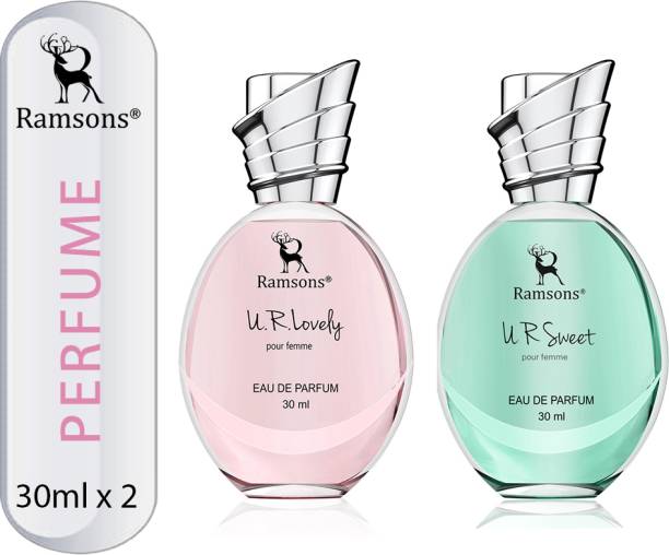 RAMSONS U R Sweet & Lovely Pack of 2 Eau de Parfum  -  60 ml