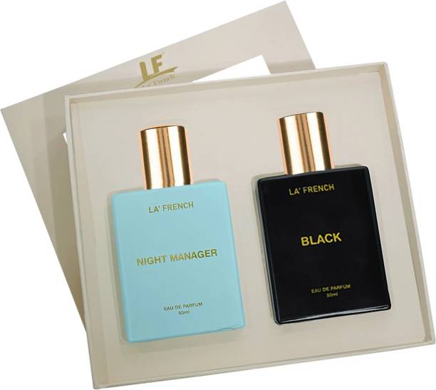La French Night Manager & Black Perfume Gift Set Combo ...
