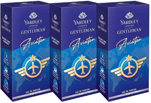 Yardley London Gentleman Aviator EDP 30ml×3 Eau de Parfum  -  90 ml
