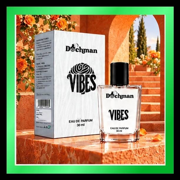 DUCHMAN Vibes 30ml Perfume - Classic Scent for Lunch Dates, Personal Gift Idea Eau de Parfum - 30 ml