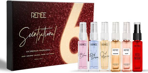 Renee Scentsational 6- Six Premium Fragrances (Pack of 6) Eau de Parfum  -  48 ml