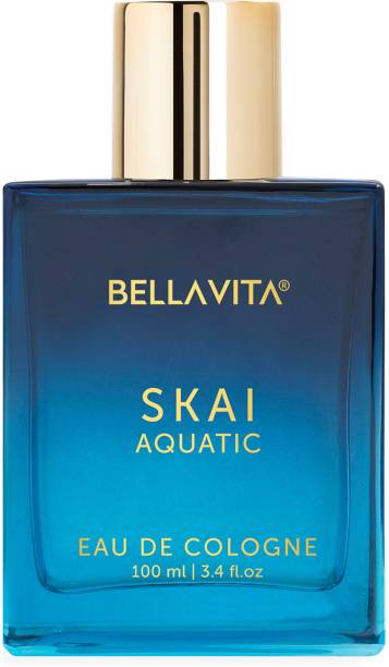 Bella vita organic SKAI AQUATIC Perfume For Men & Women with Musky & Fresh Scent Eau de Cologne  -  100 ml
