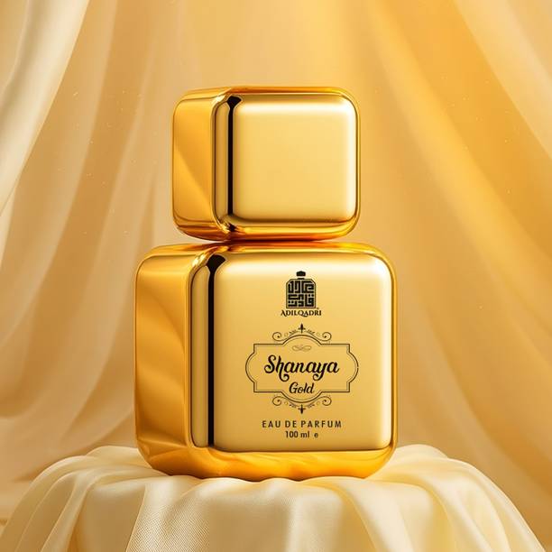 Adilqadri Shanaya Gold Legacy Edition Perfume For Men & Women | Spicy & Sweet Scent | Eau de Parfum  -  100 ml