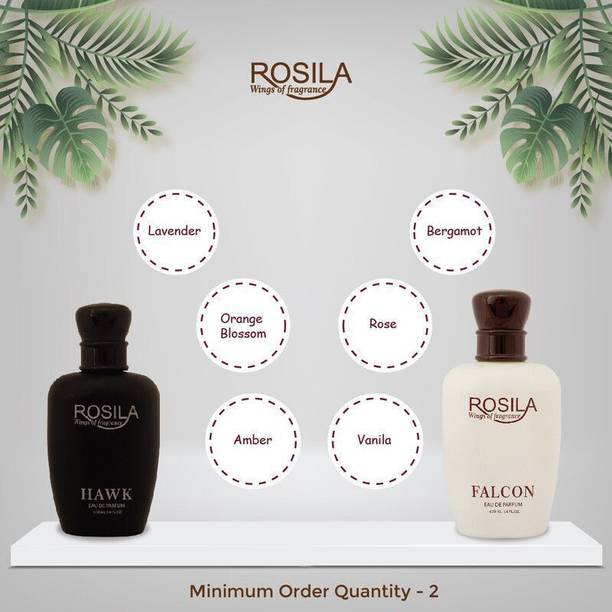ROSILA Hawk and Falcon Combo (30ml each)new Eau de Parfum  -  60 ml