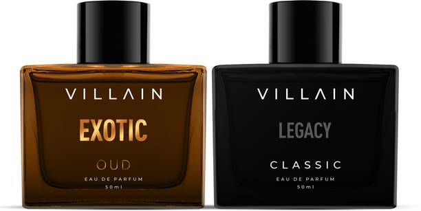 VILLAIN Royal Fusion Combo Perfume Pack of 2 Eau de Parfum  -  50 ml