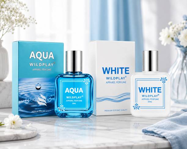 Wildplay White & Aqua Combo 2 Perfume  -  60 ml