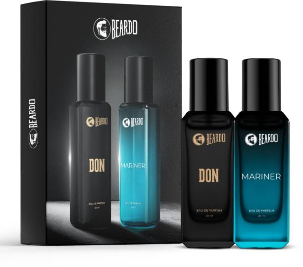BEARDO Don & Mariner Perfume EDP (Set of 2) Strong & Long Lasting Fresh Fragrance Perfume  -  40 ml