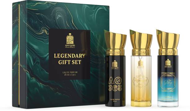 आदिलकादरी Legendary Perfume Gift Set for Men & Women|French & Arabic Notes|Long Lasting Eau de Parfum - 60 ml