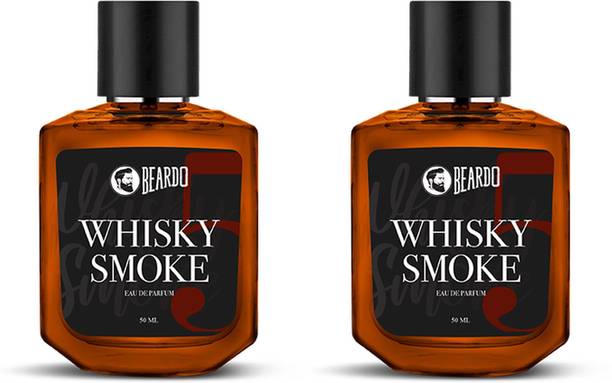 बियर्डो Whisky Smoke Perfume for Men, 50ml | EAU DE PARFUM ( Pack of 2) Eau de Parfum  -  100 ml
