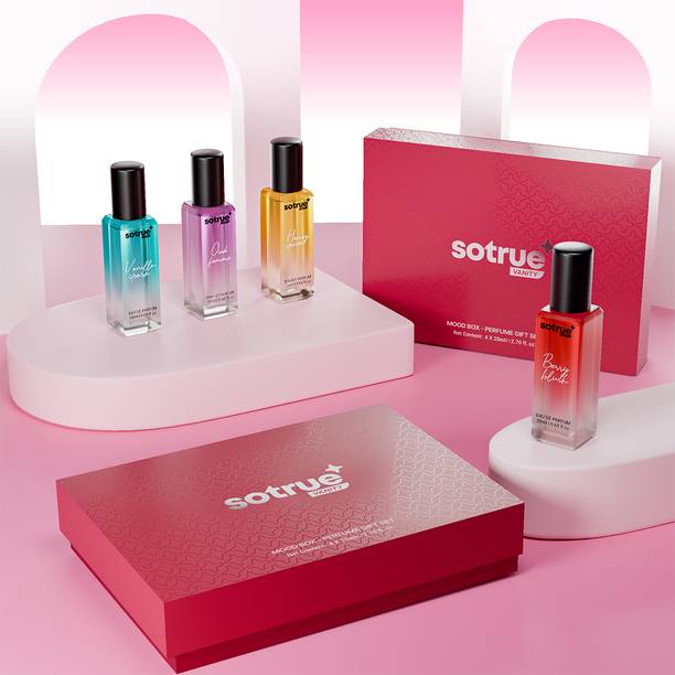 Sotrue Perfume For Women Gift Set Pack of 4x20 ML Eau de Parfum  -  80 ml