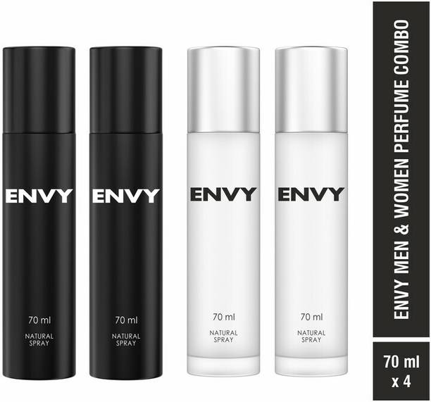 एनवी Men & Women Long Lasting Combo Set Of ( 70ml X 4) Eau de Parfum  -  280 ml