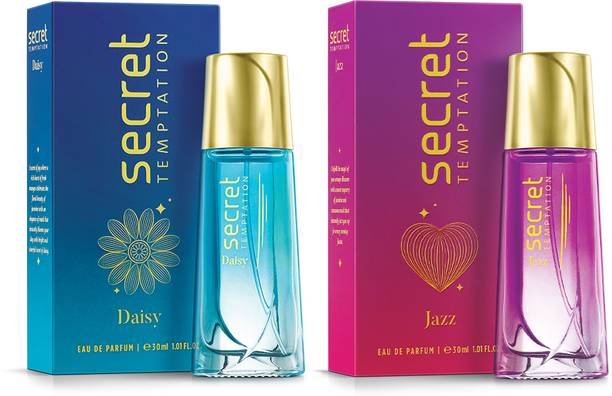 सीक्रेट टेम्पटेशन Daisy & Jazz Long Lasting Fragrance Perfume (30ml each) Eau de Parfum  -  60 ml