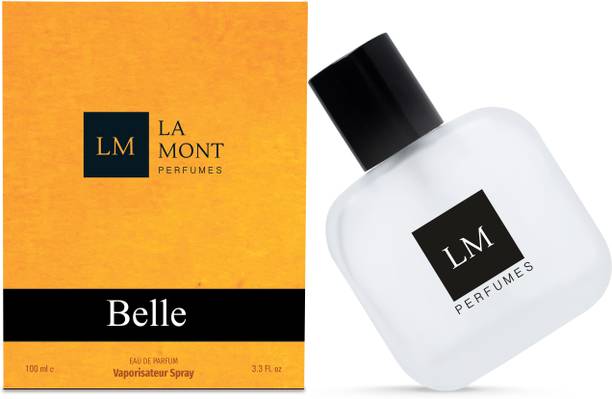 LA MONT PERFUMES Belle Perfume With Strong Long Lasting Fragrances Eau de Parfum  -  100 ml