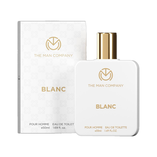 THE MAN COMPANY Blanc EDT Luxury Perfume for Men Eau de Toilette  -  50 ml