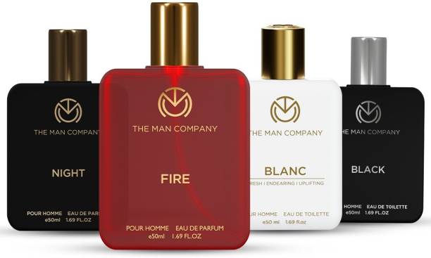 THE MAN COMPANY Perfume Gift Set for Men- A Gentleman's Choice | Long-Lasting Perfumes for Men Perfume  -  200 ml