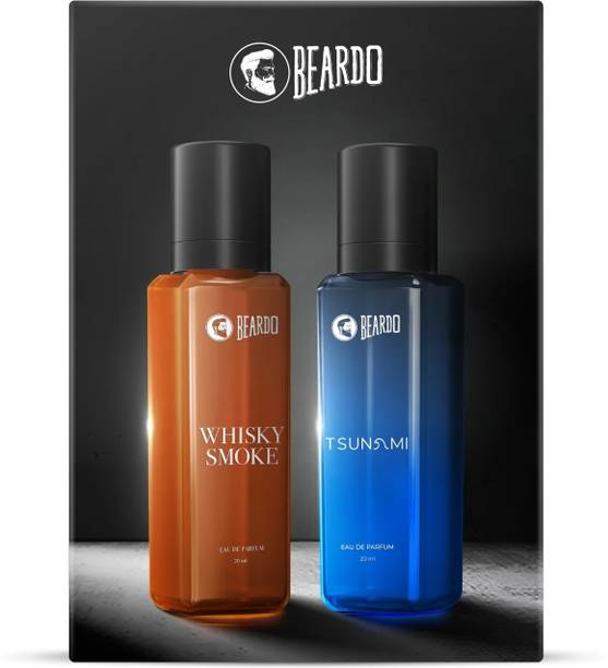 बियर्डो Whisky Smoke & Tsunami Perfume | Strong & Long Lasting | Fresh Fragrance Perfume  -  40 ml