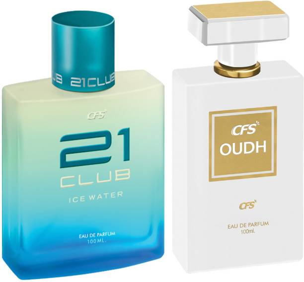 CFS Ice Water & Oudh White EDP Long Lasting Luxury Perfume Eau de Parfum  -  200 ml