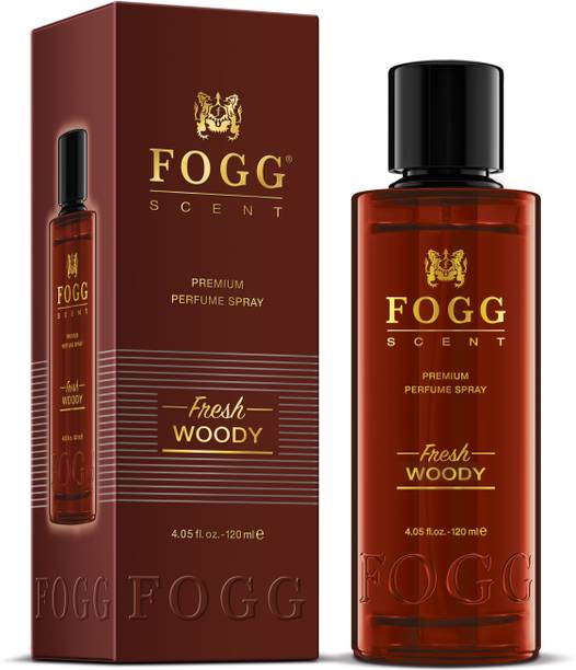 FOGG Fresh Woody Premium Perfume Scent With Long Lasting Eau de Parfum  -  120 ml