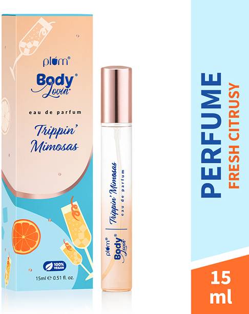 Plum BodyLovin' Trippin' Mimosas | Long Lasting Citrusy Fragrance | Luxury Perfume | Eau de Parfum - 15 ml