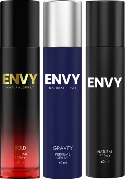 एनवी Gravity, Bold & Black Natural Spray |Premium & Long Lasting| Eau de Parfum  -  60 ml
