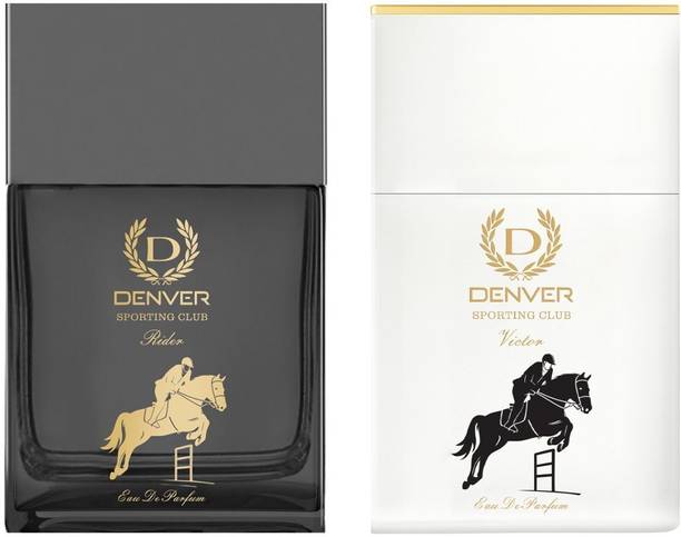 DENVER Rider & Victor Perfume|Premium & Long Lasting (70 X 2) Eau de Parfum - 140 ml