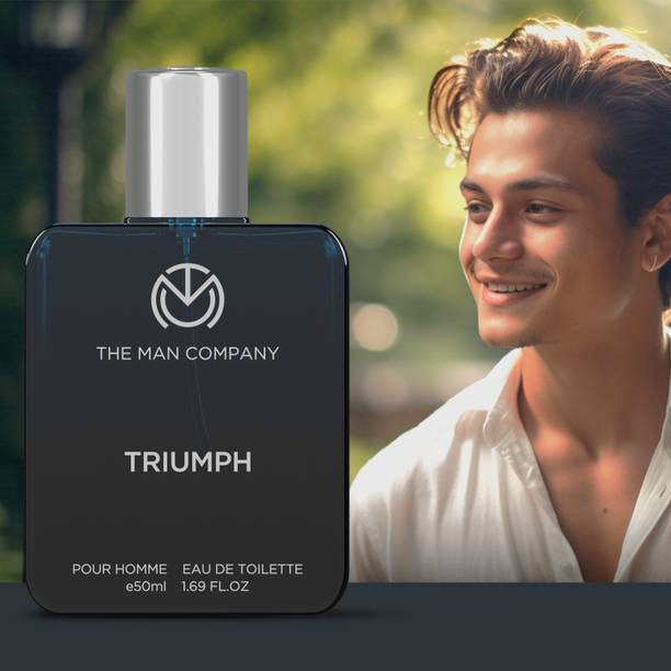 THE MAN COMPANY Triumph Long Lasting Perfume For Men | Ideal Gift For Husband, Boyfriend | Perfume  -  50 ml