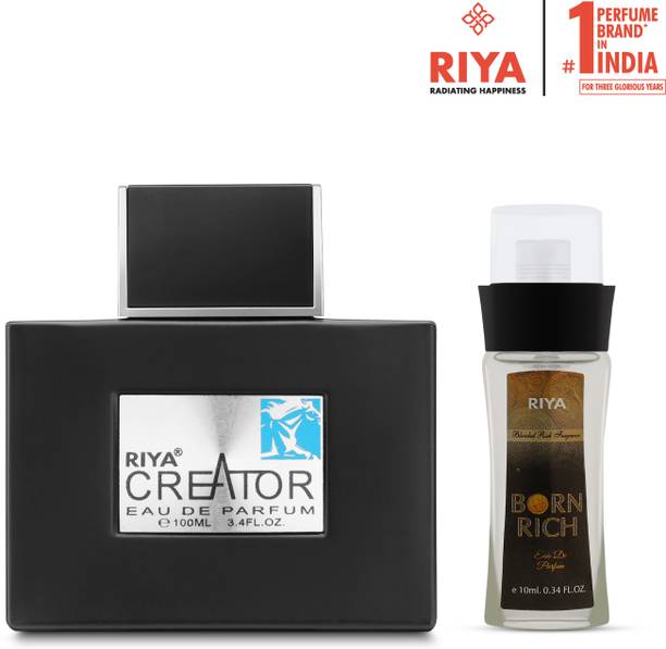 RIYA CREATOR For Unisex Eau De Parfume 100 ML With 10 ML Born Rich Eau de Parfume Eau de Parfum  -  110 ml