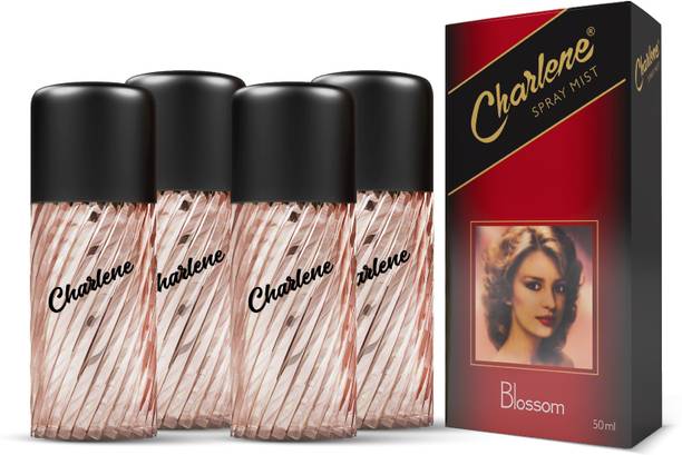 Charlene Spray Mist Blossom 4pcs (50ml each) Perfume  -  200 ml