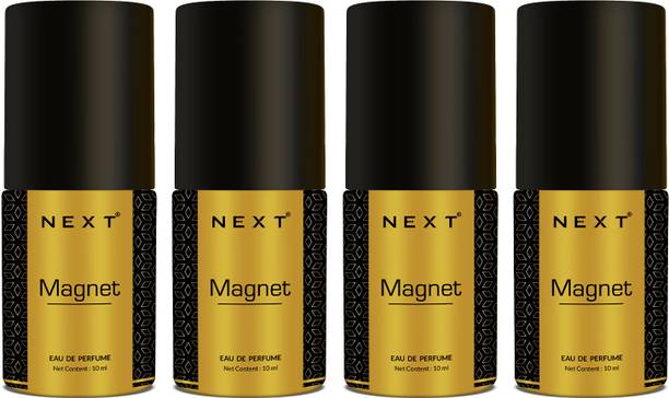 NEXT New Edition Magnet with Versatile Fragrance (10ml X 4) Long Lasting Eau de Parfum  -  40 ml